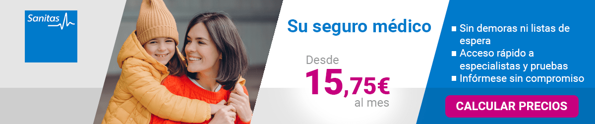 Imagen promoción especial Sanitas